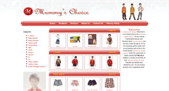 Desktop Screenshot of mummyschoice.net